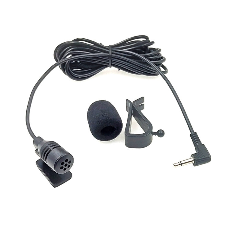 ZJ015MR Mono 2.5mm Angle Head Plug Car Navigation DVD External Paste Microphone, Length: 3m - Consumer Electronics by buy2fix | Online Shopping UK | buy2fix