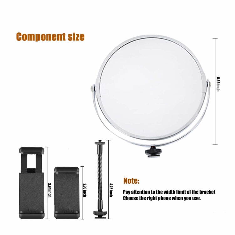 MANTOO RL-18 II 100-240V 55W 18 inch Two-color Dimmable Ring Fill Light with Tripod - Consumer Electronics by MANTOO | Online Shopping UK | buy2fix