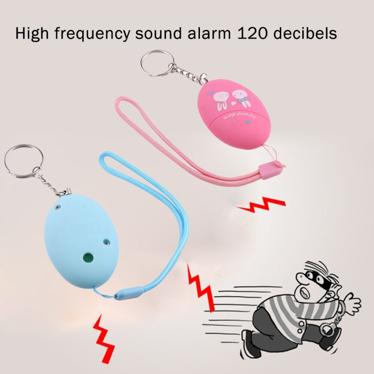 Mini Safe Football Loud Personal Alarm with Anti-Rape for Girl and Kids, 120Db Alarm(Blue) - Security by buy2fix | Online Shopping UK | buy2fix