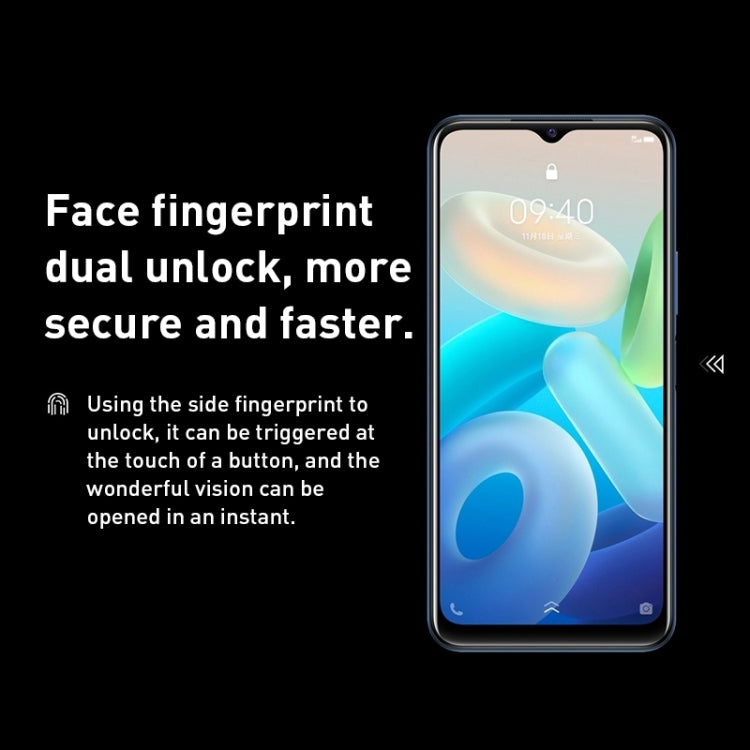 vivo Y32 4G, 6GB+128GB, Dual Back Cameras, Side Fingerprint Identification, 5000mAh Battery, 6.51 inch Android 11.0 OriginOS 1.0 Snapdragon 680 Octa Core up to 2.4GHz, OTG, Network: 4G(Blue) - vivo by vivo | Online Shopping UK | buy2fix