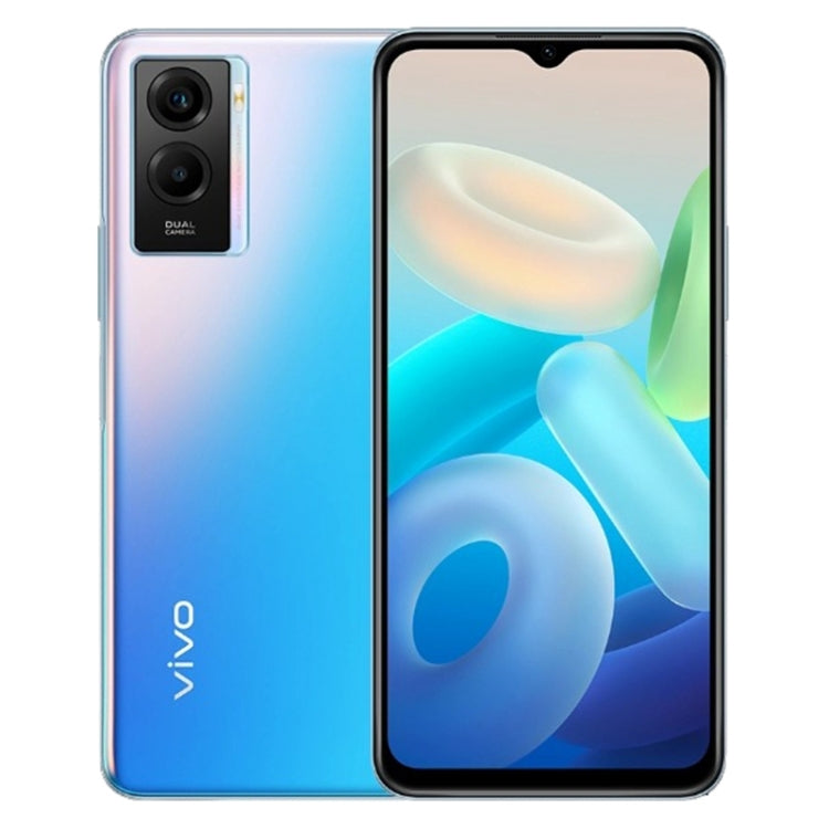 vivo Y55s 5G, 50MP Camera, 8GB+128GB, Dual Back Cameras, Side Fingerprint Identification, 6000mAh Battery, 6.58 inch Android 11.0 OriginOS 1.0 Dimensity 700 Octa Core up to 2.2GHz, OTG, Network: 5G(Blue) - vivo by vivo | Online Shopping UK | buy2fix