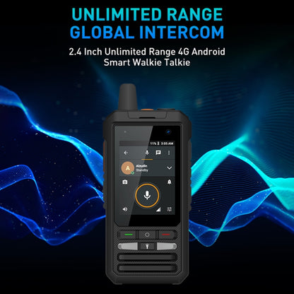 UNIWA F80 Walkie Talkie Rugged Phone, 1GB+8GB, Waterproof Dustproof Shockproof, 5300mAh Battery, 2.4 inch Android 8.1 Qualcomm MSM8909 Quad Core up to 1.1GHz, Network: 4G, Dual SIM, PPT, SOS (Black) - Smart Phones by UNIWA | Online Shopping UK | buy2fix