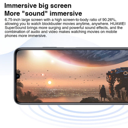 Huawei Enjoy 60 256GB MGA-AL40,  48MP Cameras, China Version, Dual Back Cameras, Face ID & Side Fingerprint Identification, 6000mAh Battery, 6.75 inch HarmonyOS 3.0 Octa Core, Network: 4G, OTG, Not Support Google Play(Black) - Huawei Mate & P by Huawei | Online Shopping UK | buy2fix