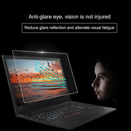 9H Surface Hardness Full Screen Tempered Glass Film for Lenovo ThinkPad E585 15.6 inch -  by buy2fix | Online Shopping UK | buy2fix