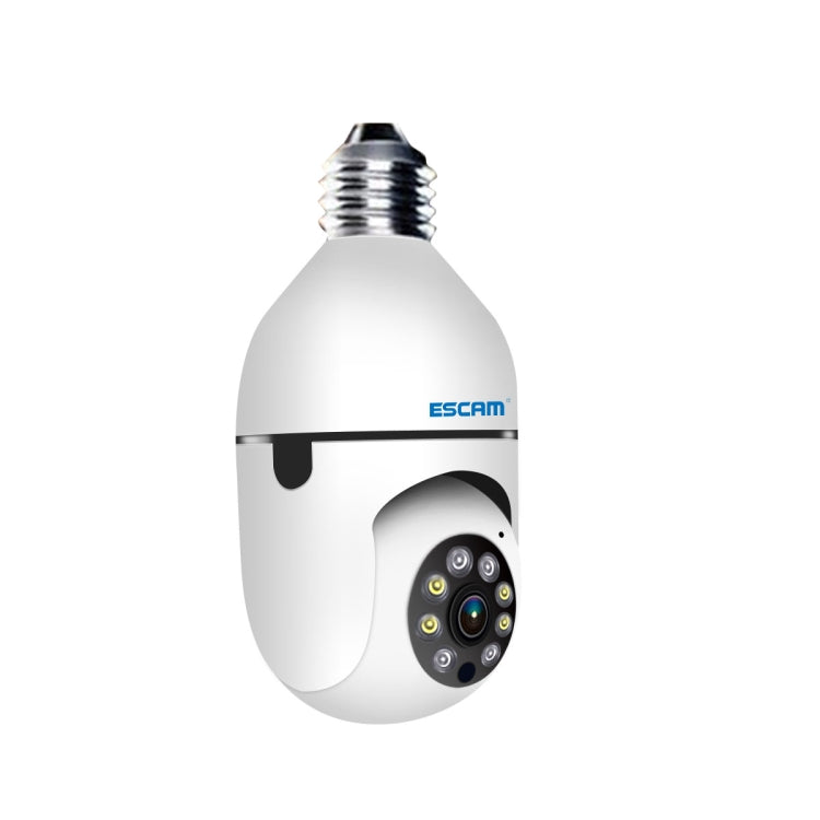 ESCAM PT208 1080P HD Light Bulb WiFi Camera, Support Motion Detection, Two-way Audio, Night Vision, TF Card - Security by ESCAM | Online Shopping UK | buy2fix