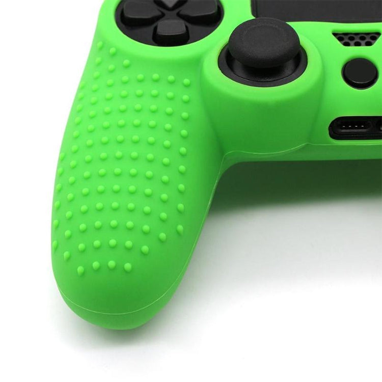 Non-slip Silicone Protective Case for Sony PS4(Green) - Cases by buy2fix | Online Shopping UK | buy2fix