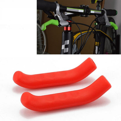 1Pair Universal Type Bicycle Brake Silicone Protection Covers(Red) - Outdoor & Sports by buy2fix | Online Shopping UK | buy2fix