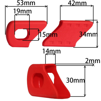 BIKERSAY CP001 Bicycle Crank Cover Silicone Arm Sleeve (Red) - Others by BIKERSAY | Online Shopping UK | buy2fix