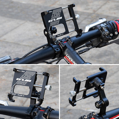 GUB Plus 11 Rotatable Bicycle Phone Holder(Titanium Color) - Outdoor & Sports by GUB | Online Shopping UK | buy2fix
