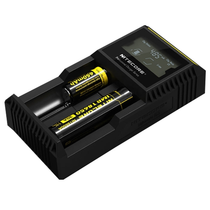 Nitecore D2 Intelligent Digi Smart Charger with LED Indicator for 14500, 16340 (RCR123), 18650, 22650, 26650, Ni-MH and Ni-Cd (AA, AAA) Battery - Consumer Electronics by buy2fix | Online Shopping UK | buy2fix