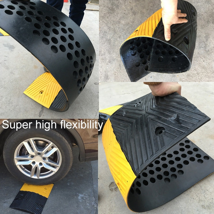 Pair Of Special Round Heads For Rubber Speed Bumps, Diameter: 40cm - Speed Bumps by buy2fix | Online Shopping UK | buy2fix