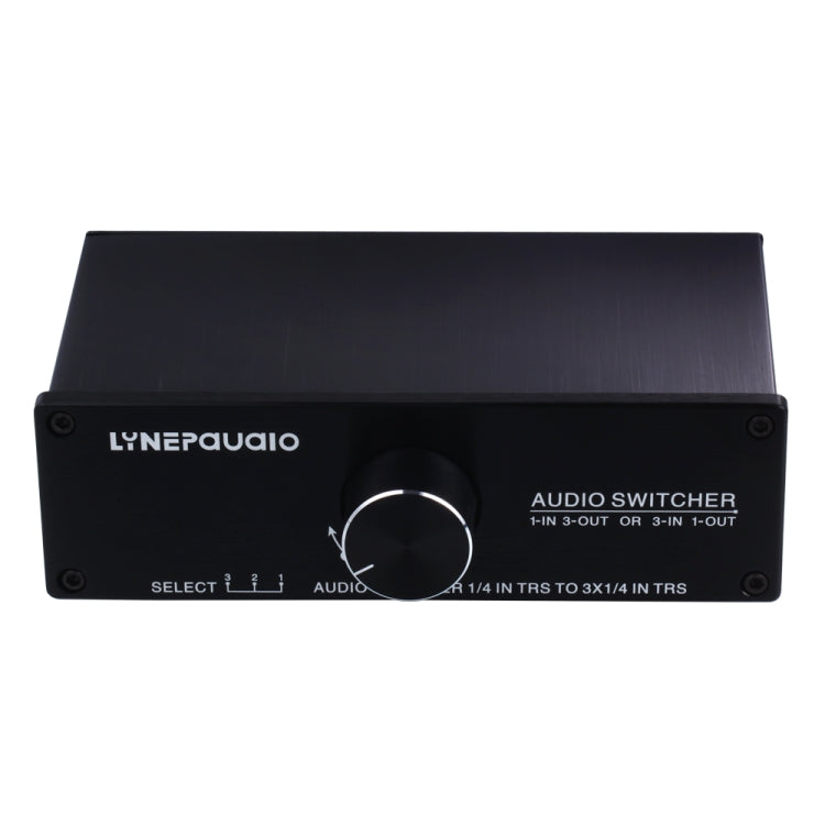 B833 Passive Speaker Stereo Switch Loudspeaker,  1 Input and 3 Output or 3 Input and 1 Output (Black) - Consumer Electronics by buy2fix | Online Shopping UK | buy2fix