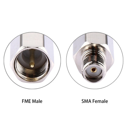 FME Male to SMA Female Connector Adapter(Silver) -  by buy2fix | Online Shopping UK | buy2fix