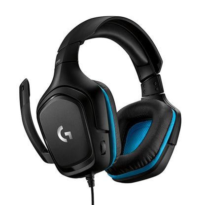 Logitech G431 Dolby 7.1 Surround Sound Stereo Folding Noise Reduction Competition Gaming Headset - Multimedia Headset by Logitech | Online Shopping UK | buy2fix