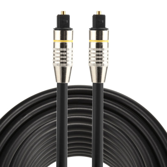 10m OD6.0mm Nickel Plated Metal Head Toslink Male to Male Digital Optical Audio Cable - Audio Optical Cables by buy2fix | Online Shopping UK | buy2fix