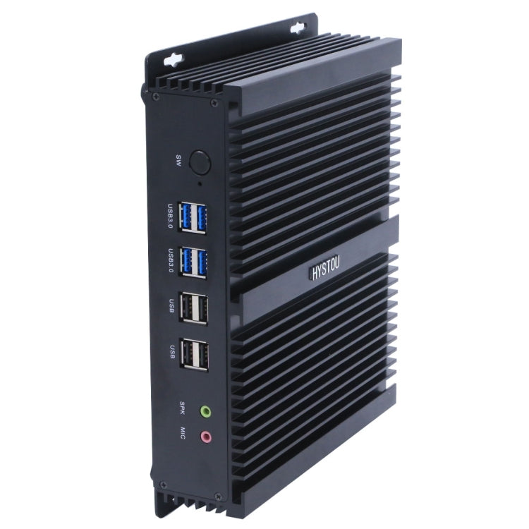 HYSTOU FMP04B-i7-4500U Mini PC Core i7-4500U Intel QS77 Express 3.1GHz, RAM: 8GB, ROM: 128GB, Support Windows 10 / Linux OS - Barebone Mini PCs by HYSTOU | Online Shopping UK | buy2fix