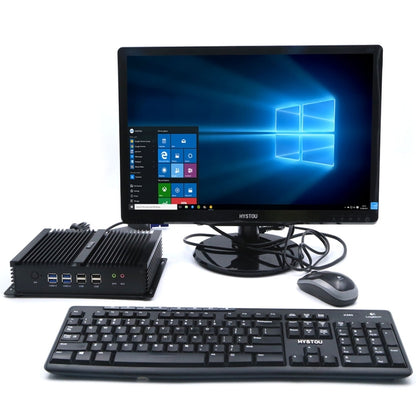 HYSTOU FMP04B-i7-4500U Mini PC Core i7-4500U Intel QS77 Express 3.1GHz, RAM: 8GB, ROM: 128GB, Support Windows 10 / Linux OS - Barebone Mini PCs by HYSTOU | Online Shopping UK | buy2fix