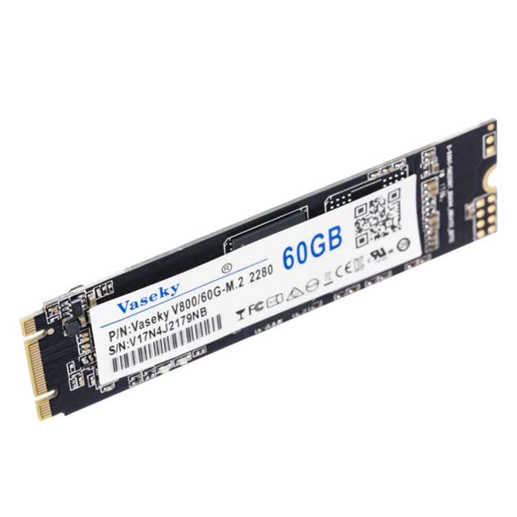 Vaseky V800 60GB NGFF / M.2 2280 Interface Solid State Drive Hard Drive for Laptop - Solid State Drives by Vaseky | Online Shopping UK | buy2fix