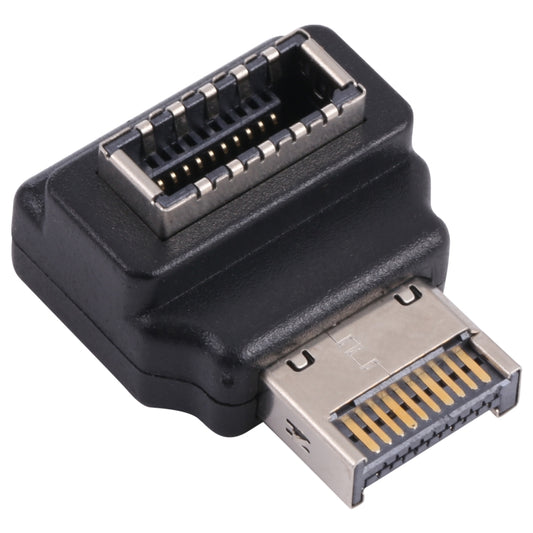 Type-E Female to Male 90 Degrees Elbow Computer Host Adapter - Computer & Networking by buy2fix | Online Shopping UK | buy2fix