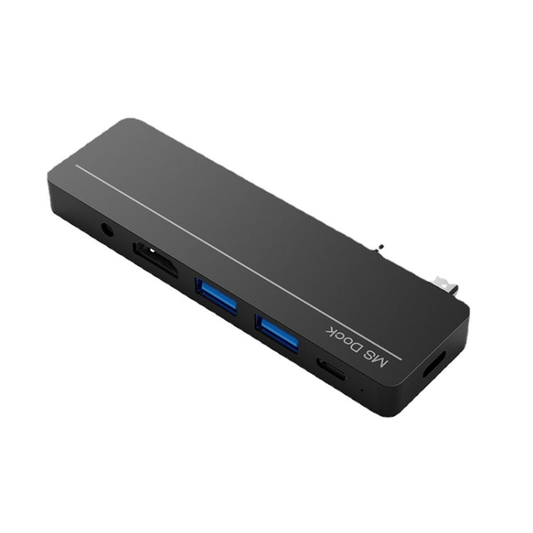 Rocketek SHX5 Multifunctional Dual Type-C Ports Expansion Dock HUB Adapter - USB HUB by ROCKETEK | Online Shopping UK | buy2fix