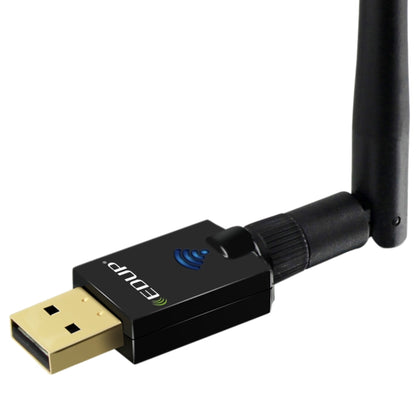 EDUP EP-DB1607 600Mbps 2.4GHz & 5GHz Dual Band Wireless Wifi USB 2.0 Ethernet Adapter Network Card - USB Network Adapter by EDUP | Online Shopping UK | buy2fix