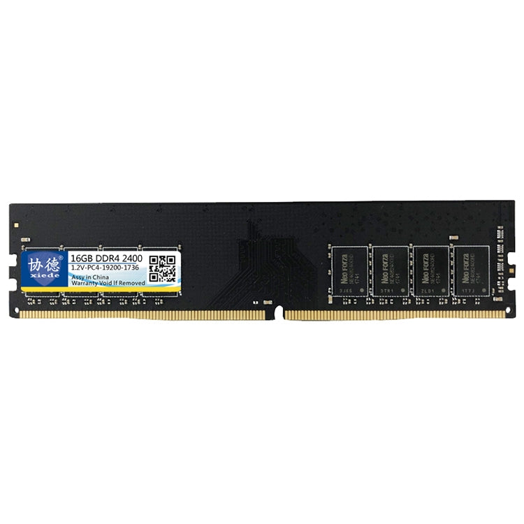 XIEDE X053 DDR4 2400MHz 16GB General Full Compatibility Memory RAM Module for Desktop PC - RAMs by XIEDE | Online Shopping UK | buy2fix