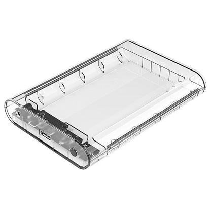 ORICO 3139U3 3.5 inch SATA HDD USB 3.0 Micro B External Hard Drive Enclosure Storage Case(Transparent) -  by ORICO | Online Shopping UK | buy2fix