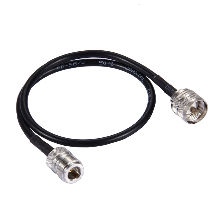 50cm UHF Male to N Female RG58 Cable - Connectors by buy2fix | Online Shopping UK | buy2fix