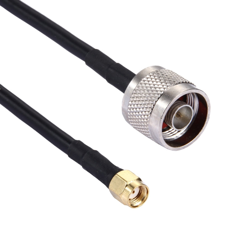 5m RP-SMA Male to N Male RG58 Cable - Connectors by buy2fix | Online Shopping UK | buy2fix