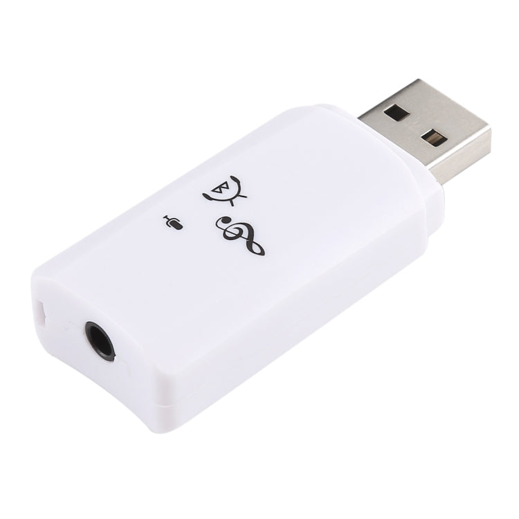 2 in 1 USB Bluetooth Dongle + Audio Receiver Adapter(White) - Apple Accessories by buy2fix | Online Shopping UK | buy2fix