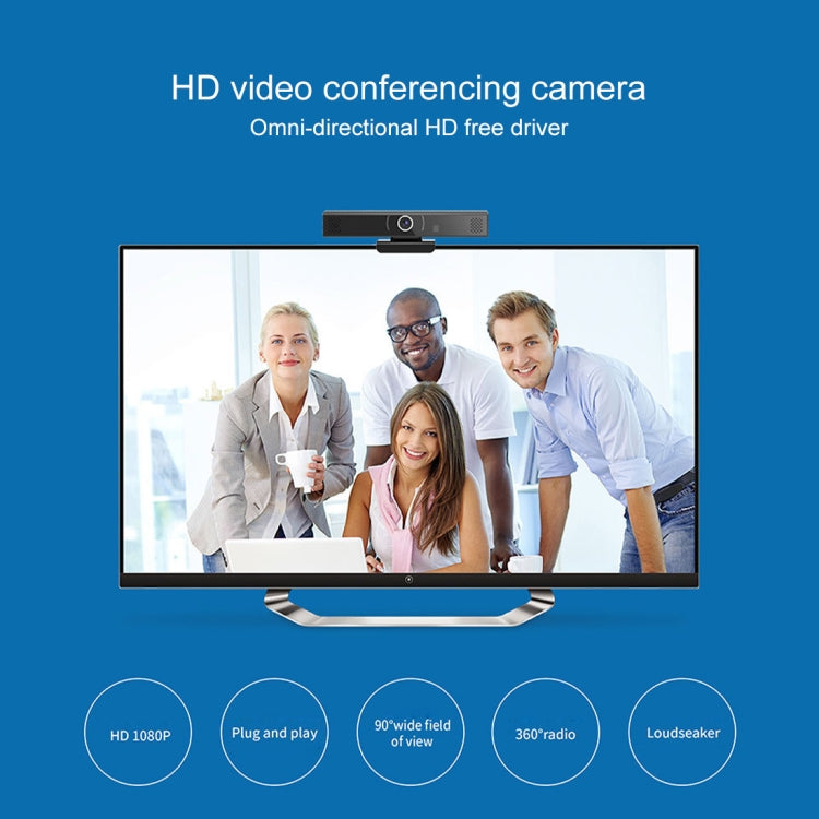 G95 1080P 90 Degree Wide Angle HD Computer Video Conference Camera - HD Camera by buy2fix | Online Shopping UK | buy2fix