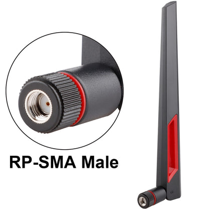 2.4G / 5G WiFi 12dBi RP-SMA Male Antenna for Router Network - DVB-T & Simulation Antenna by buy2fix | Online Shopping UK | buy2fix