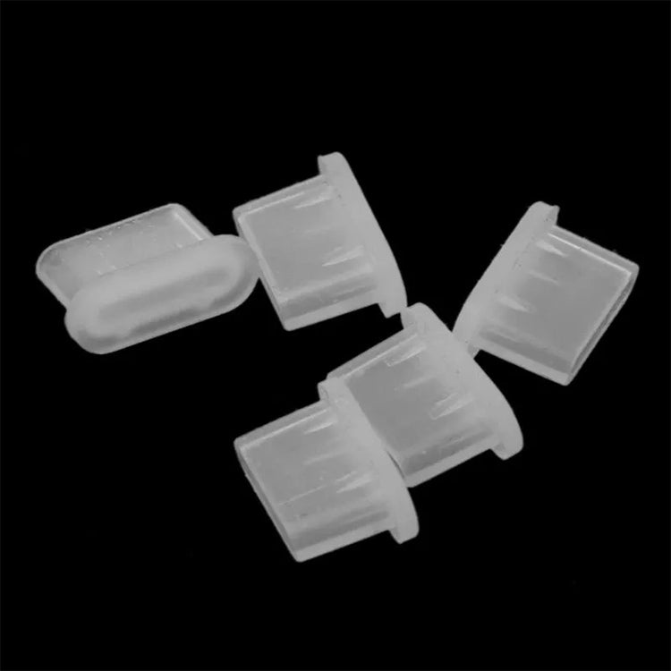 20 PCS Silicone Anti-Dust Plugs for USB-C / Type-C Port(Transparent) - Computer & Networking by buy2fix | Online Shopping UK | buy2fix