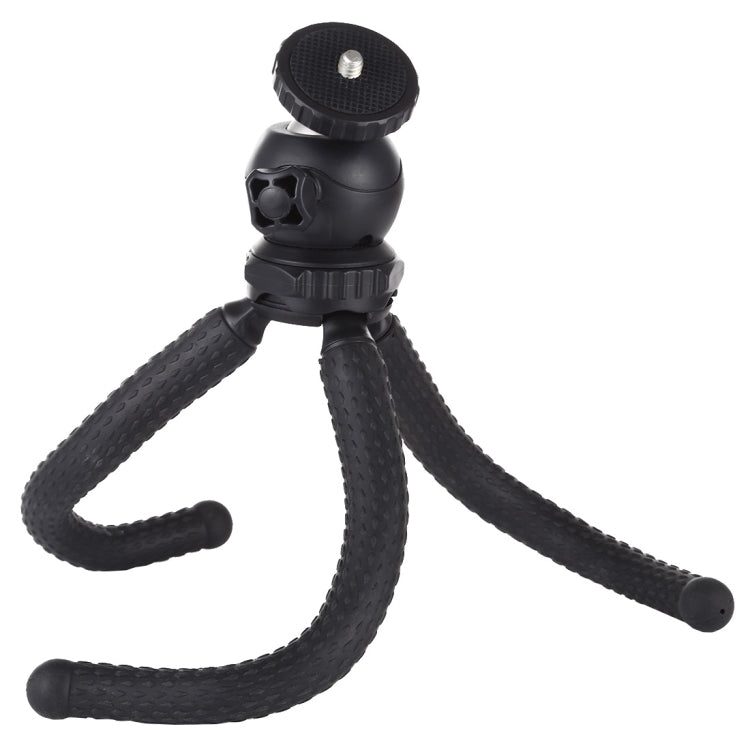 PULUZ Mini Octopus Flexible Tripod Holder with Ball Head for SLR Cameras, GoPro, Cellphone, Size: 25cmx4.5cm - DJI & GoPro Accessories by PULUZ | Online Shopping UK | buy2fix