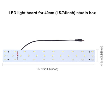 PULUZ 15W 1200LM 32 LEDs SMD 5730 5500K Aluminum Base Light Panel for 40cm Studio Tent - Camera Accessories by PULUZ | Online Shopping UK | buy2fix