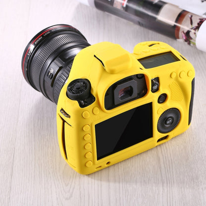 PULUZ Soft Silicone Protective Case for Canon EOS 5D Mark III / 5D3(Yellow) - Protective Case by PULUZ | Online Shopping UK | buy2fix