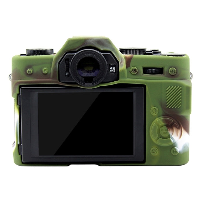 PULUZ Soft Silicone Protective Case for FUJIFILM X-T20(Camouflage) - Camera Accessories by PULUZ | Online Shopping UK | buy2fix