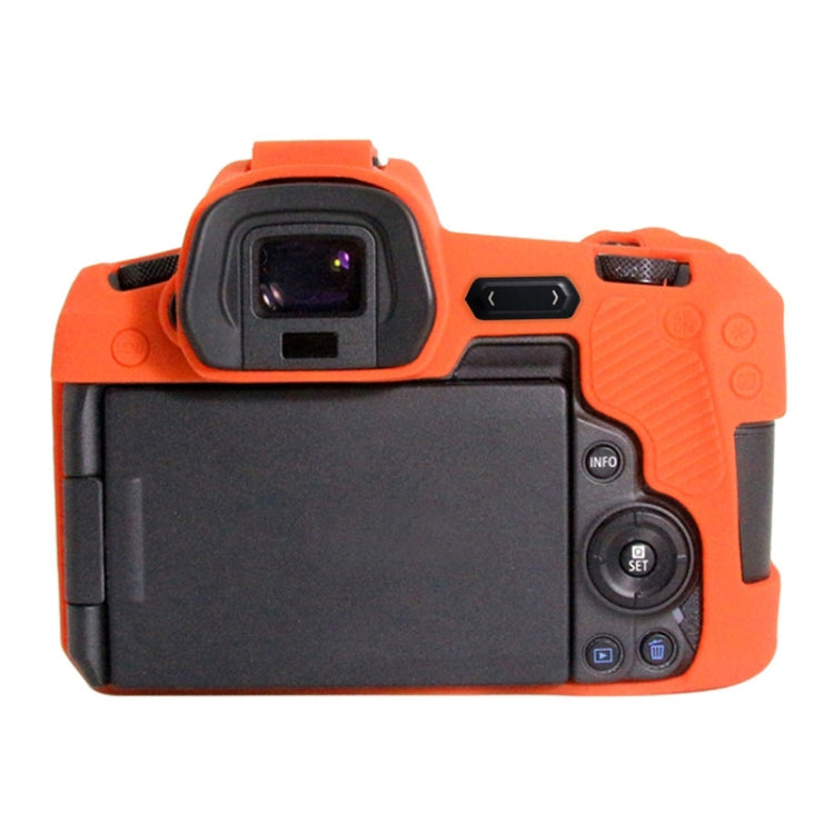 PULUZ Soft Silicone Protective Case for Canon EOS R(Orange) - Camera Accessories by PULUZ | Online Shopping UK | buy2fix