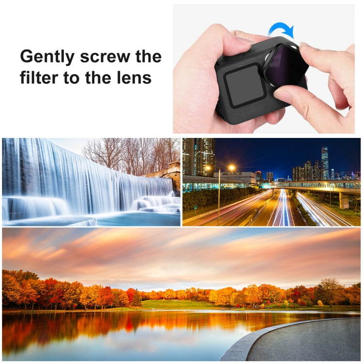 PULUZ Action Camera UV Lens Filter For GoPro HERO13 Black /12 Black /11 Black /11 Black Mini /10 Black /9 Black - Lens Filter by PULUZ | Online Shopping UK | buy2fix