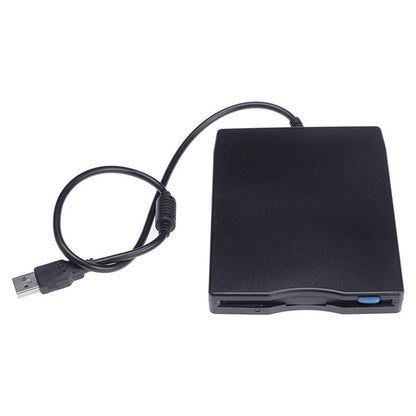 USB Portable Diskette Drive, USB External Floppy Drive(Black) - Rewritable Drive by buy2fix | Online Shopping UK | buy2fix