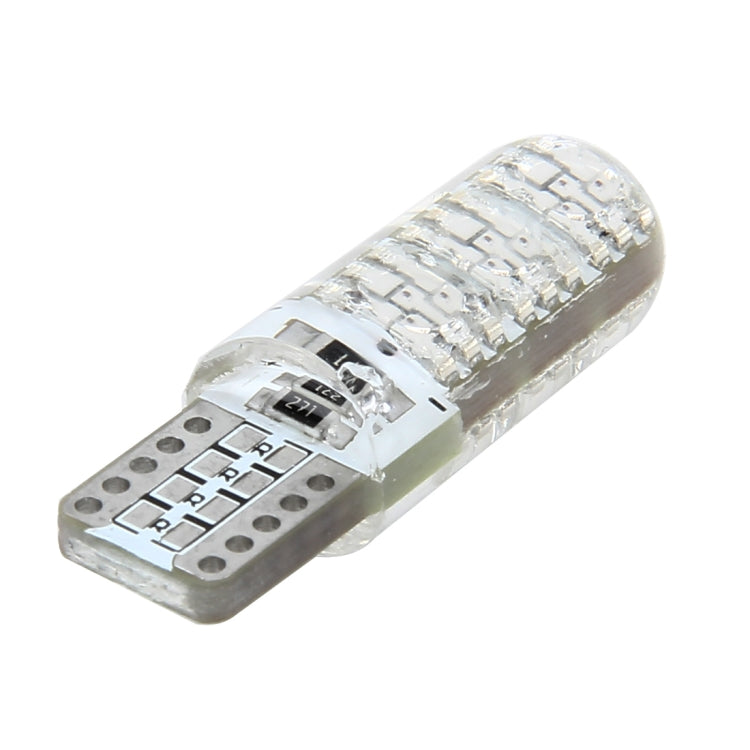 10 PCS T10 3W 300LM Silicone 6 LED SMD 5050 Car Clearance Lights Lamp, DC 12V - In Car by buy2fix | Online Shopping UK | buy2fix
