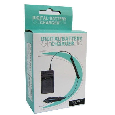 Digital Camera Battery Charger for OLYMPUS Li50B(Black) - Battery Car Charger by buy2fix | Online Shopping UK | buy2fix