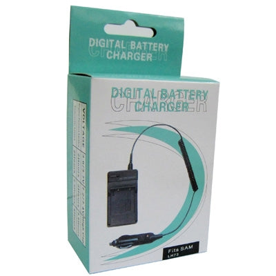 Digital Camera Battery Charger for Samsung LH73(Black) - Battery Car Charger by buy2fix | Online Shopping UK | buy2fix