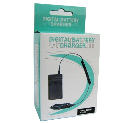 Digital Camera Battery Charger for KODAK K7003(Black) - Battery Car Charger by buy2fix | Online Shopping UK | buy2fix