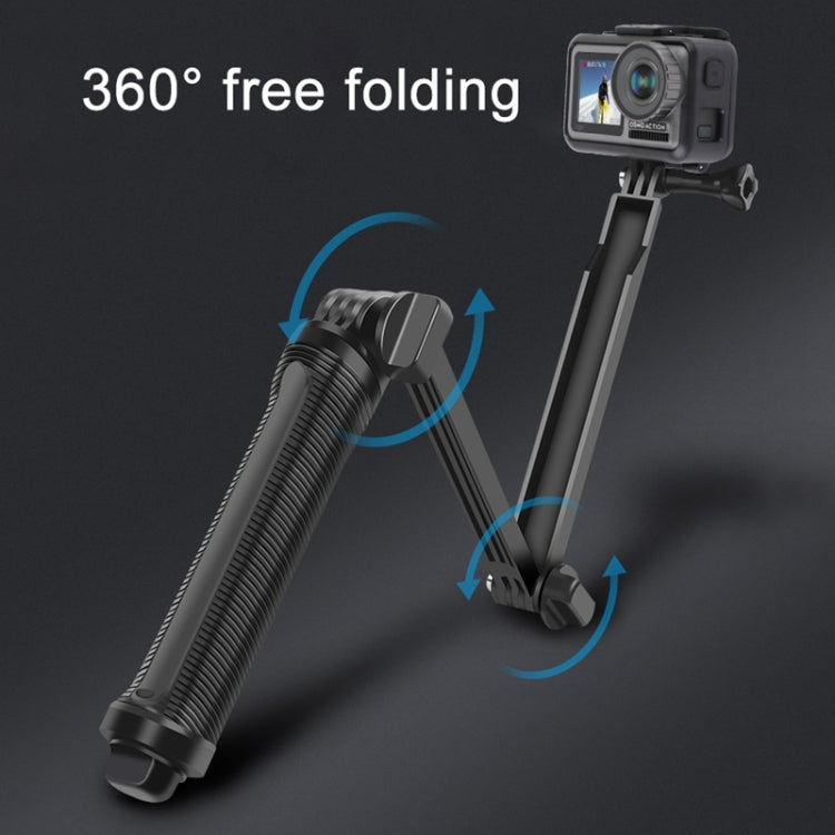 3-Way Monopod + Tripod + Grip Super Portable Magic Mount Selfie Stick for GoPro HERO11 Black/HERO9 Black / HERO8 Black / HERO7 /6 /5 /5 Session /4 Session /4 /3+ /3 /2 /1, Insta360 ONE R, DJI Osmo Act ...  Other Action Camera, Length of Extension: 20-62cm - DJI & GoPro Accessories by buy2fix | Online Shopping UK | buy2fix