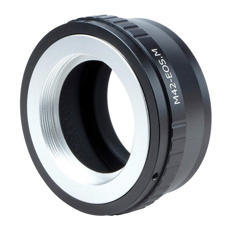 M42 Lens to EOS Lens Mount Stepping Ring(Black) - Camera Accessories by buy2fix | Online Shopping UK | buy2fix