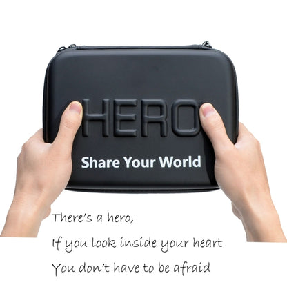 Shockproof Waterproof Portable Travel Case for GoPro Hero11 Black / HERO10 Black / HERO9 Black / HERO8 Black / HERO7 /6 /5 /5 Session /4 Session /4 /3+ /3 /2 /1, DJI Osmo Action and Other Action Cameras Accessories, Size: 22cm x 16cm x 7cm - DJI & GoPro Accessories by buy2fix | Online Shopping UK | buy2fix