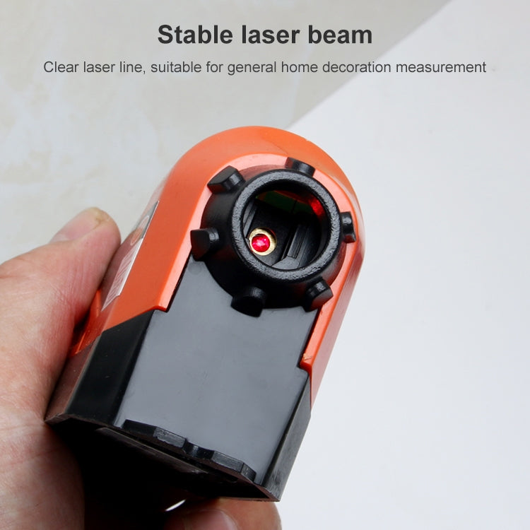 Laser Straight level meter(Orange) - Consumer Electronics by buy2fix | Online Shopping UK | buy2fix