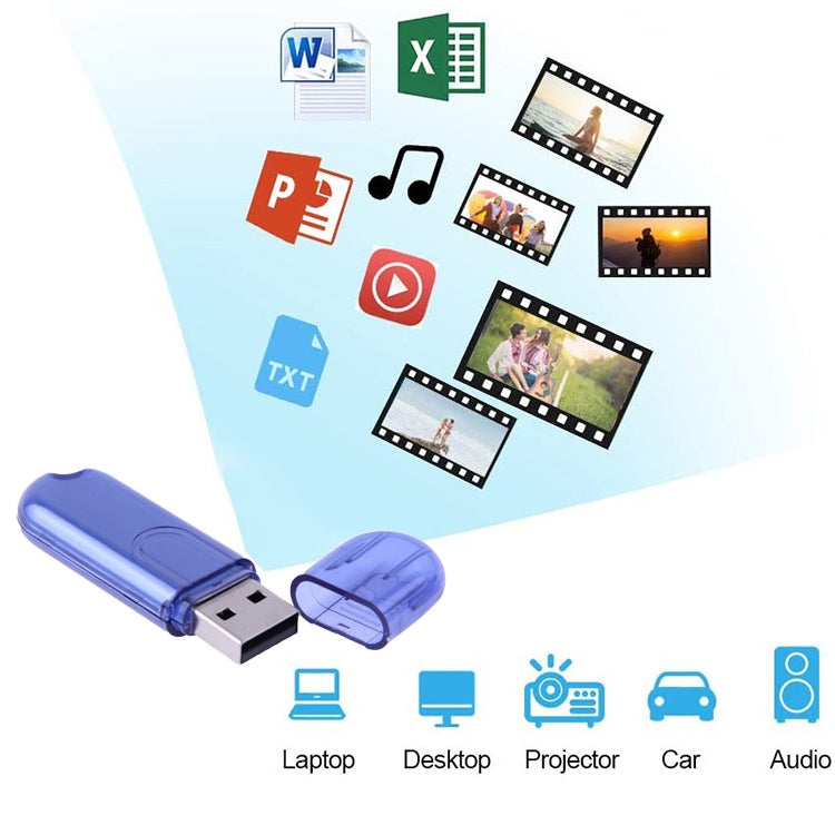 16GB USB Flash Disk(Blue) - USB Flash Drives by buy2fix | Online Shopping UK | buy2fix