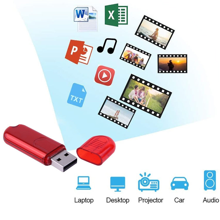 2GB USB Flash Disk(Red) - USB Flash Drives by buy2fix | Online Shopping UK | buy2fix